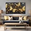 The Castle Decor Golden Butterflies Wall Art Set of 5 27x48 Inch (Style 1)