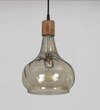 Optica Smoke Glass Hanging Light