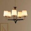 Hartland 5 Light Metal and Wood Fusion Chandelier