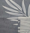 Zion Blue Floral 400 TC Cotton Flat Queen Size Bedsheet with 2 Pillow Covers – Threads