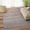 Imperial Knots Rust Multicolor Hand Woven Dhurrie 4x6 Feet