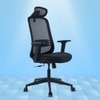 Kepler Brooks Opus HB Office Desk Chair in Black Colour