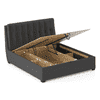 Bornholm Upholstered Storage Bed In Hydraulic (Bed Size : King, Colour : Urban Grey)