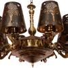 Devansh Metal Electric Wall Light in Multi Colour with Multi Shade Count of 2 Lights