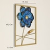 W-Cornwall Abstract Metal Wall Decor in Multicolor Set of 1
