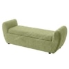 Redol Boucle 2 Seater Ottoman Bench with Storage  in Pista Green Color
