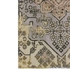 Luxe Home Polyester Stone Mosaic Carpet – (3x5 Feet, Multicolor, TPR)