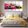 The Castle Decor Car Wall Painting Wooden Framed 27x48 Inch