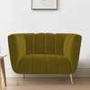 Grace Fabric Sofa (Mint Green)