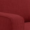 Apollo Compact Sofa Set (Colour : Salsa Red, Cushion : Hard, Back Type : High Back, Seater : 3+2+1)