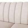 Mid Century Fabric Sofa (Beige)