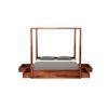 Victorian Rosewood Canopy King Size Bed With Drawer In Honey Oak Finish