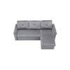 Scarlet  Pull Out Sofa cum Bed  in Grey Colour