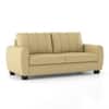 Luna 3 Seater Fabric Sofa in Butterscotch Colour