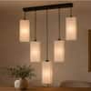 Devansh Solid Wood Electric Wall Light in Brown Colour with Multi Shade Count of 1 Light