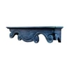 Shirl Solid Wood Wall Shelf