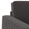 Apollo Neo 2 Seater Fabric Sofa in Pebble Grey Colour (Back Height : Regular, Cushion Type : Soft)