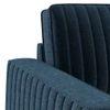 Apollo Neo 3 Seater Fabric Sofa in Cobalt Colour (Back Height : Regular, Cushion Type : Soft)