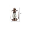 Joss Multicolor Metal Wall Mounted Lantern Lamp