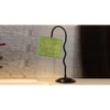 Green Jute Zig Zag Curvy table lamp with Iron Base (SP38)