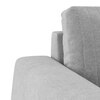 Granada Essential 1 Seater Fabric Sofa In Granite Weave Colour