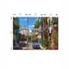 Truss Green Blue Pieces Mediterranean Morning Canvas Canvas Wall Prints Set of 3 Multicolor Matte