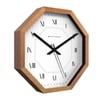 Precision Minute Index Wooden Frame Wall Clock