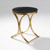 Urban Metal Side Table in Gold Colour