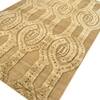 Jaipur Rugs Soft Modern Geometric Wool 5x8 Feet Medium Gold Hand Knotted Rug Carpet