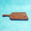 Ireka Home Trimsy Acacia Wood Chopping Board with Enamel Border – Cutting Board