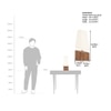 Chiselle Handcrafted Table Lamp Small