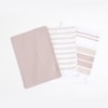 Peach Yarn-Dyed Kitchen Towels