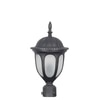 Stratford Outdoor Gate Pillar Light Die Cast Aluminium In Black Finish
