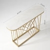 Aureum Metal Console Table
