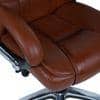 Pleash High Back Executive Chair in Ten Brown Colour