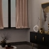 Stoa Paris Velvet Curtains for Window, Premium Dim-Out Curtain for Pack of 1, Date Night - Parisian Blush