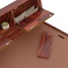 Jennings Solid Wood Queen Size Bed With Box Storage (Honey Finish)