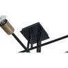 Eight Head Sputnik Black Mordern Chandelier