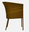Lismore  Wicker Chair In Beige Brown Tone Finish