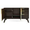 Taarkashi Solid Wood Sideboard in American Walnut Finish