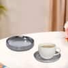 Metalsmith Metal Coaster Set of 4 Silver Finish Table Coasters