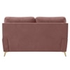 Osbert Velvet 2 Seater Sofa in Pink Color