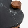 Noto Solid Wood Coffee Table in Brown Colour