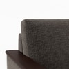 Corby Premium 2 Seater Fabric Sofa in Smoke Colour