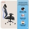 Kepler Brooks Marvel Pro HB Office Desk Chair in Black Colour