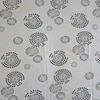 Black And White Geometric 330 Tc  Cotton Flat  Queen Size Bedsheet With 2 Pillow Cover