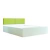 Saimaa Engineered Wood Queen Size Bed In White Finish