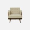 Samriddh 1 Seater Sofa In Beige Colour