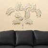 W-Ella Abstract Metal Wall Decor in Multicolor Set of 1