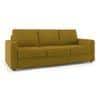 Apollo 3 Seater Fabric Sofa in Olive Green Colour